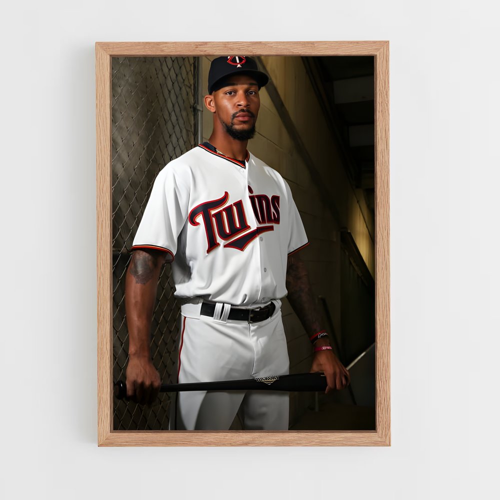 ap-byron buxton-2 cadre Bois clair
