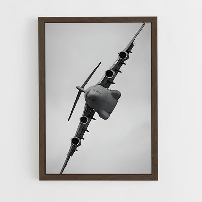 ap-c-17 globemaster-1 cadre Bois foncé