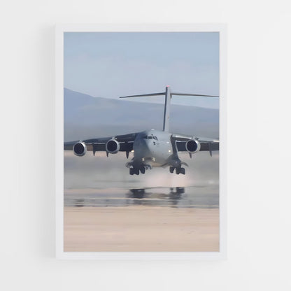ap-c-17 globemaster-4 cadre Blanc