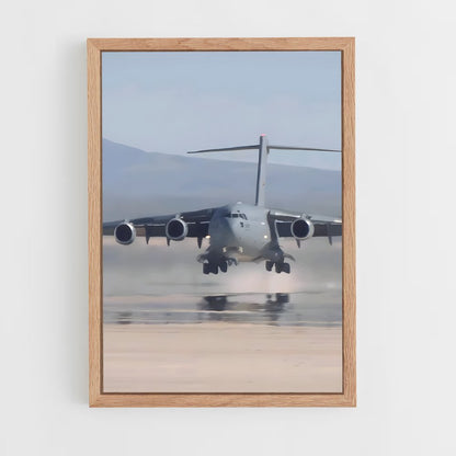 ap-c-17 globemaster-4 cadre Bois clair