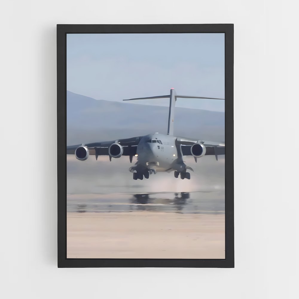 ap-c-17 globemaster-4 cadre Noir