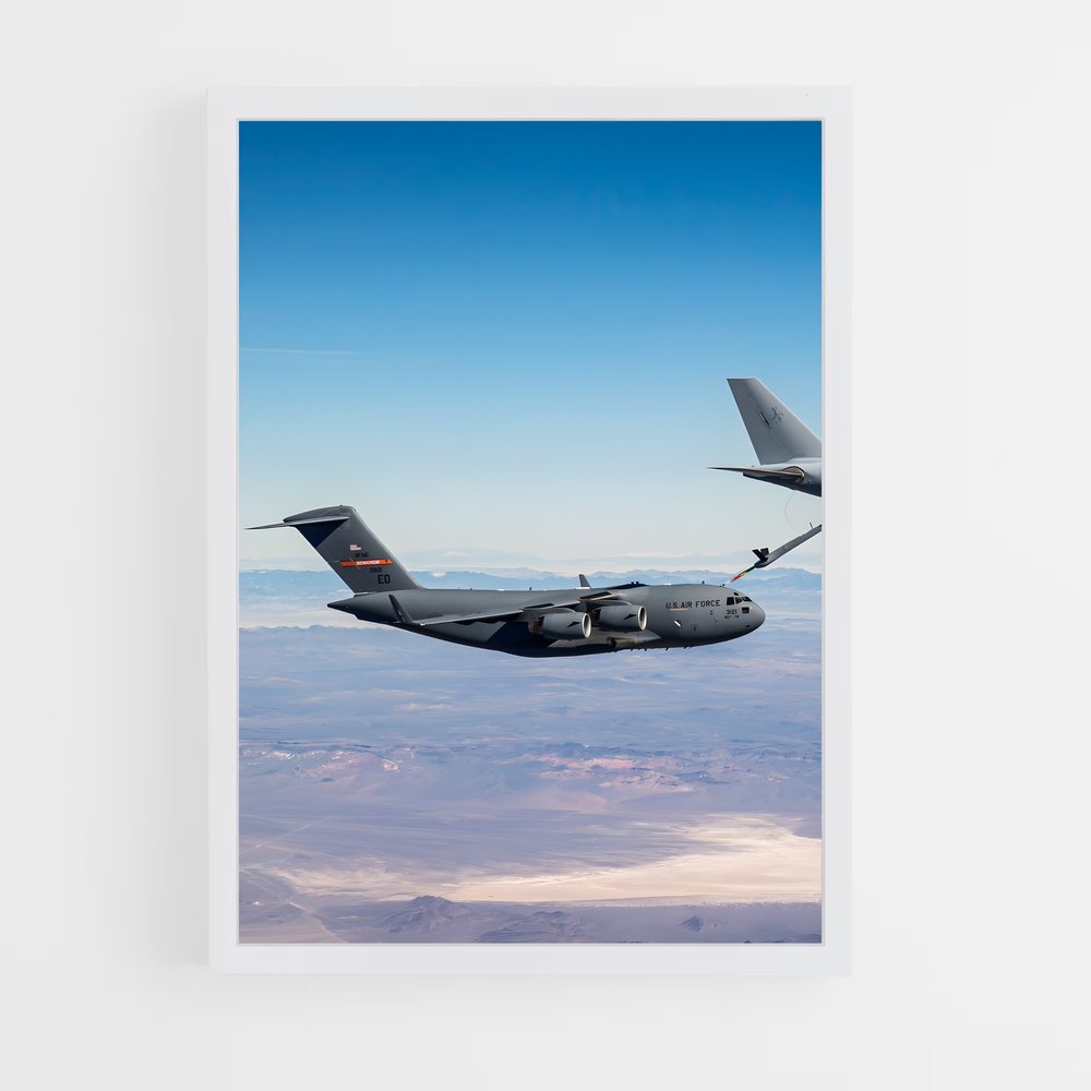 ap-c-17 globemaster-5 cadre Blanc