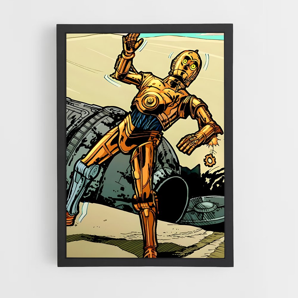 ap-c-3po-2 cadre Noir