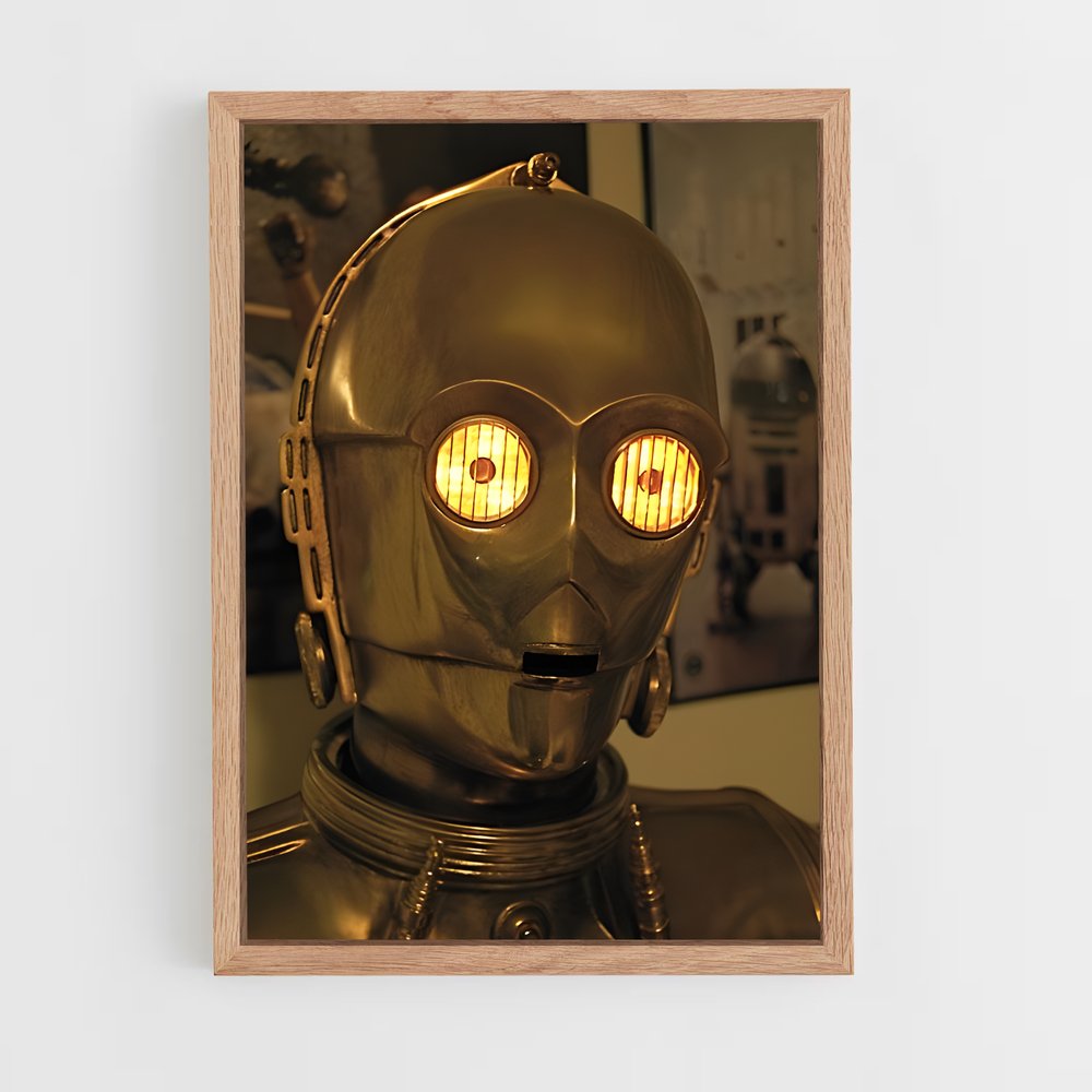 ap-c-3po-3 cadre Bois clair