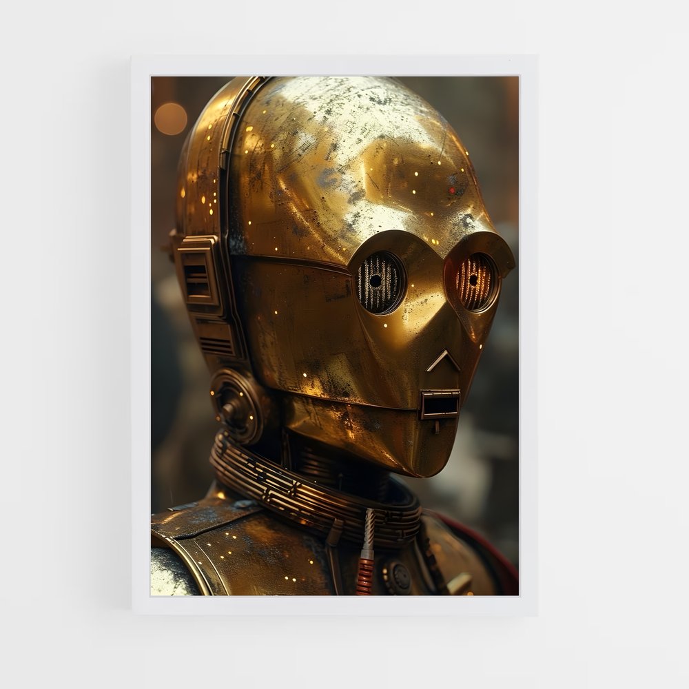 ap-c-3po-4 cadre Blanc