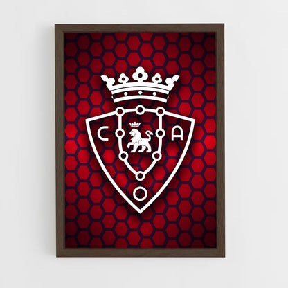 ap-ca osasuna-1 cadre Bois foncé