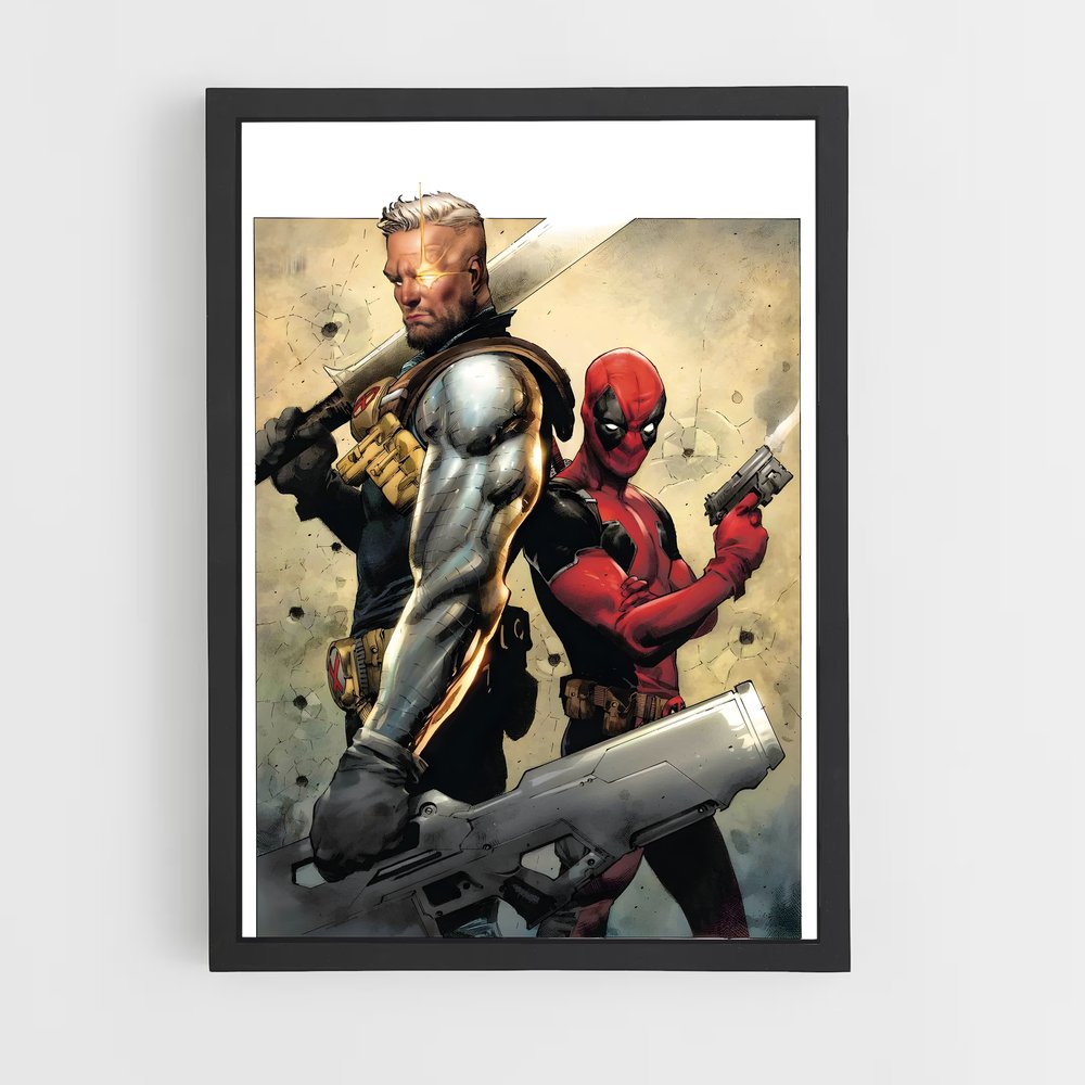 ap-cable deadpool-5 cadre Noir