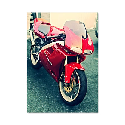 Poster Cagiva Rouge