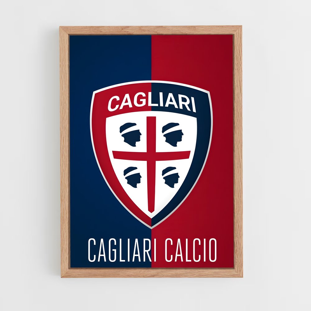 ap-cagliari calcio-12 cadre Bois clair