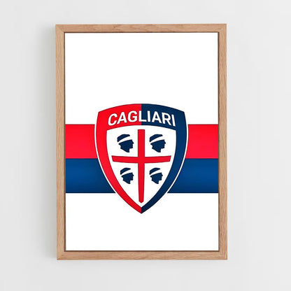 ap-cagliari calcio-2 cadre Bois clair