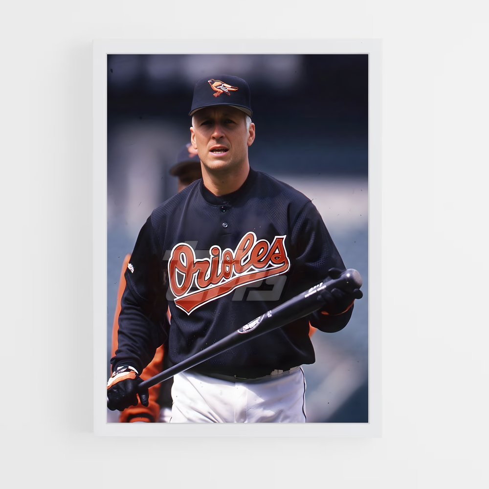 ap-cal ripken jr-1 cadre Blanc