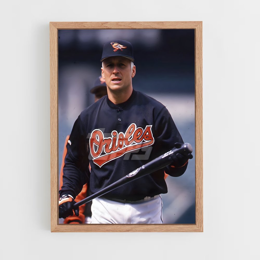 ap-cal ripken jr-1 cadre Bois clair