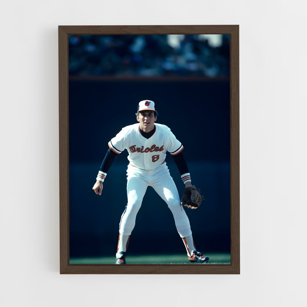 ap-cal ripken jr-3 cadre Bois foncé