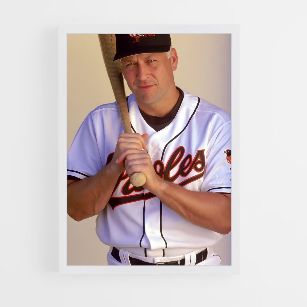 ap-cal ripken jr-4 cadre Blanc