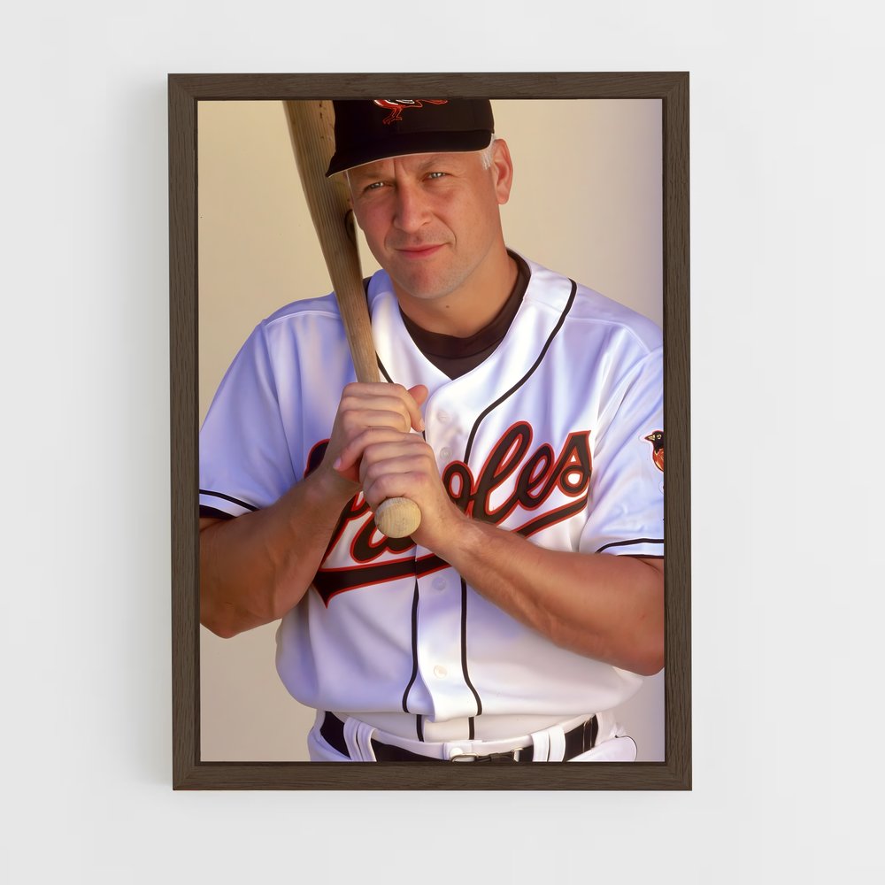 ap-cal ripken jr-4 cadre Bois foncé