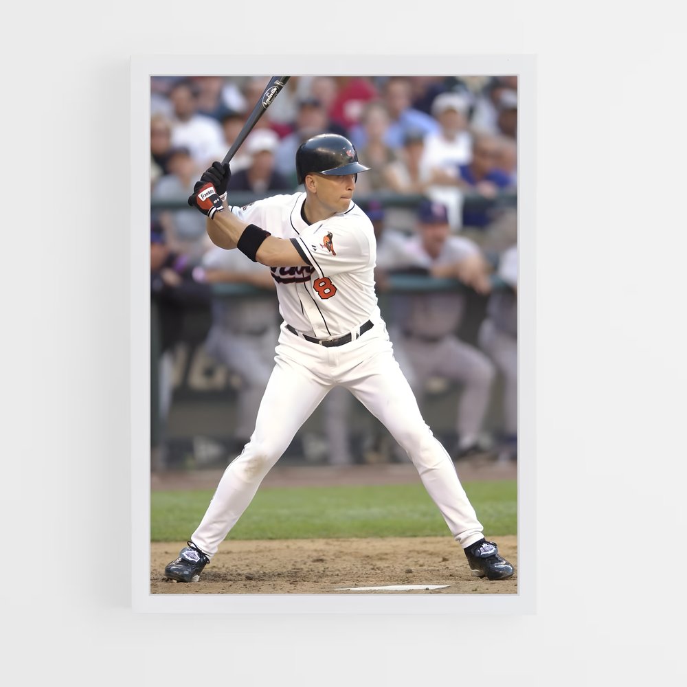 ap-cal ripken jr-5 cadre Blanc