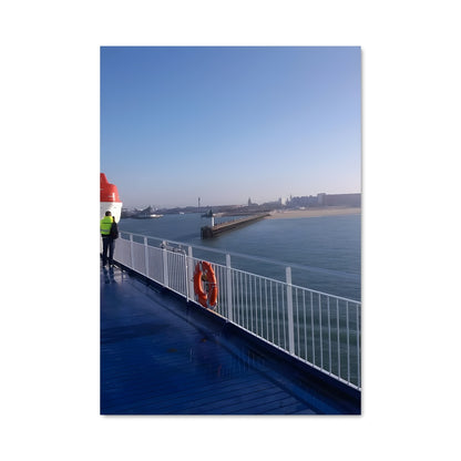 Poster Le Marin en Jaune