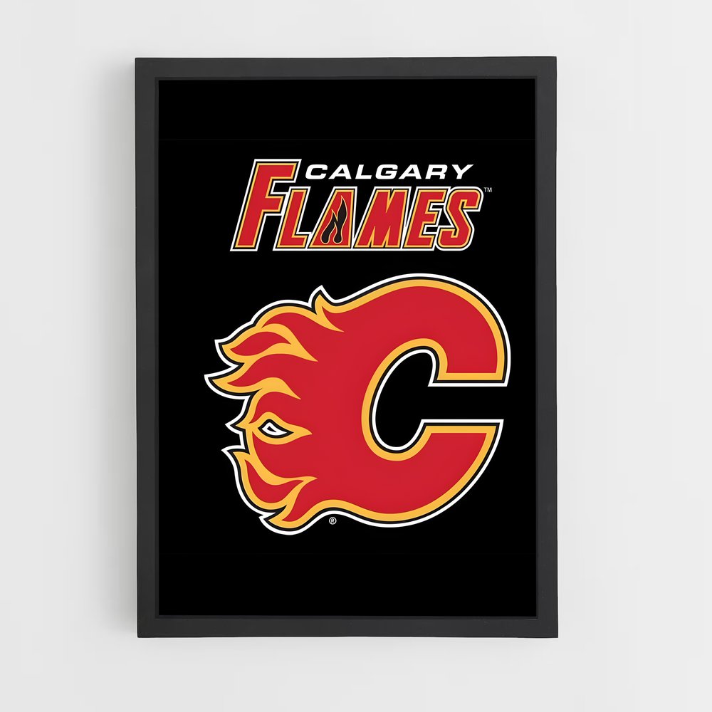 ap-calgary flames-3 cadre Noir