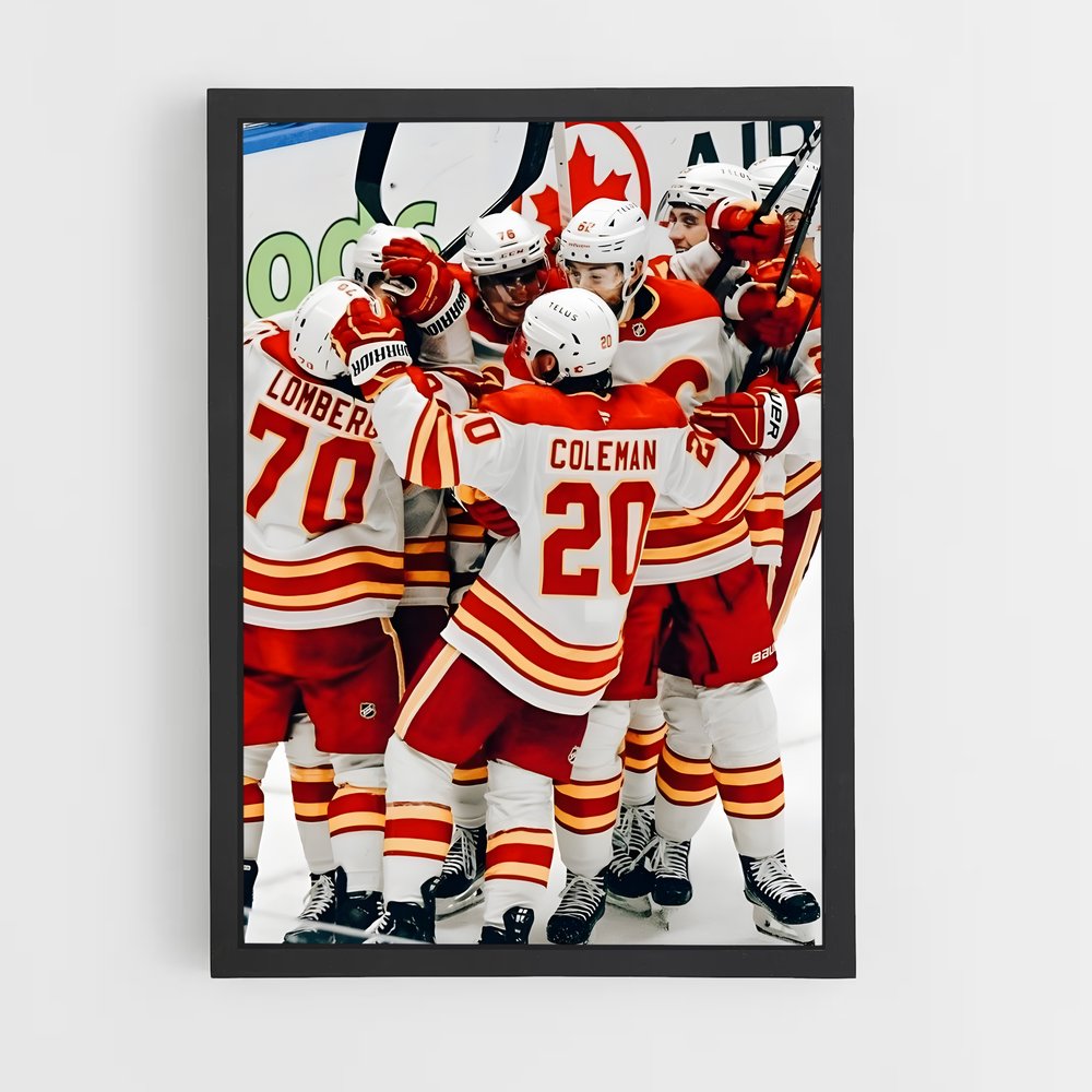 ap-calgary flames-7 cadre Noir