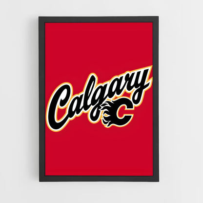 ap-calgary flames-9 cadre Noir