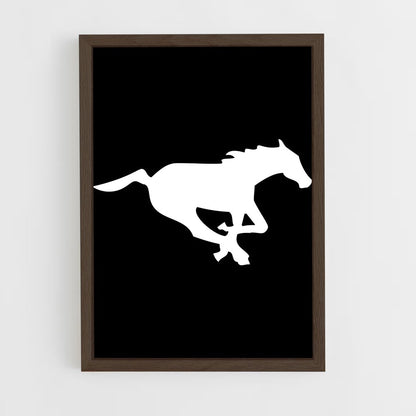 ap-calgary stampeders-6 cadre Bois foncé