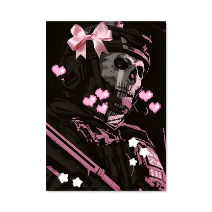 Poster Pink Skull Brigade