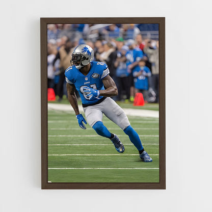 ap-calvin johnson-4 cadre Bois foncé