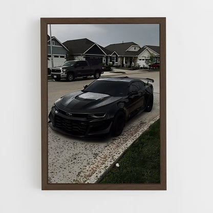 ap-camaro zl1-2 cadre Bois foncé