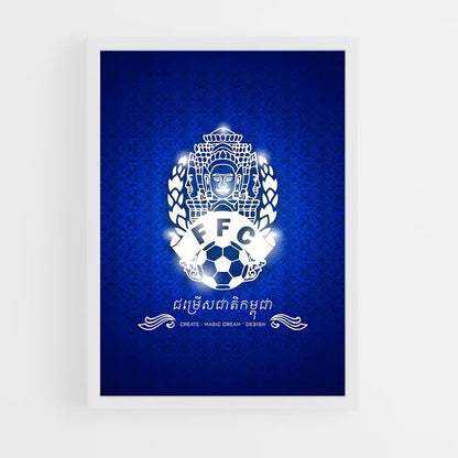 ap-cambodia national football team-3 cadre Blanc