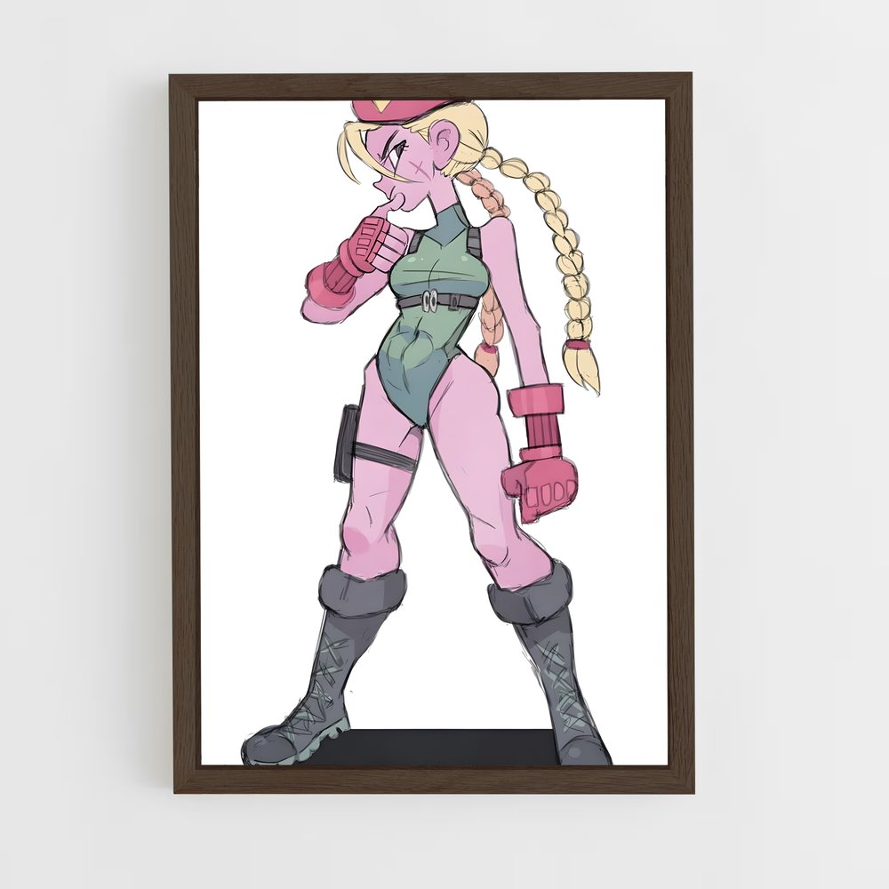ap-cammy-6 cadre Bois foncé
