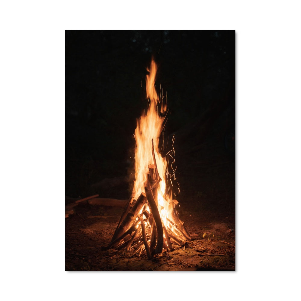 Poster Flamme de Minuit