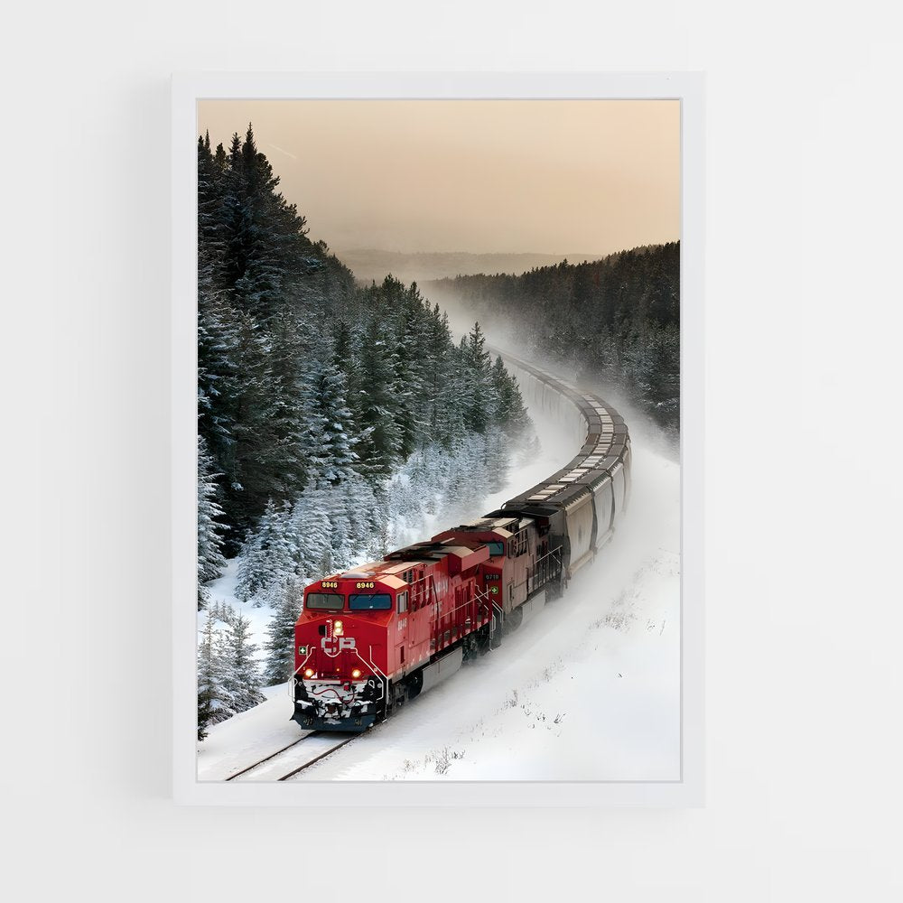 ap-canadian pacific-2 cadre Blanc