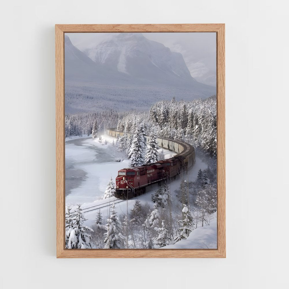 ap-canadian pacific-5 cadre Bois clair