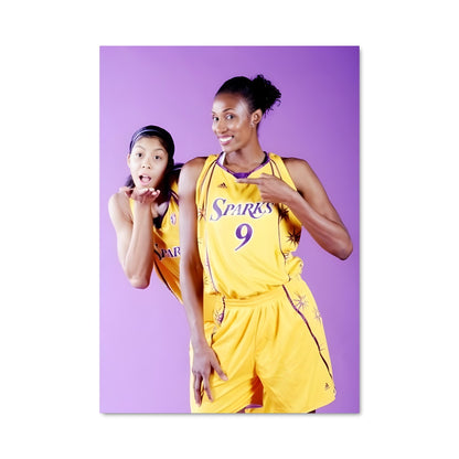 Poster Championnes en Jaune