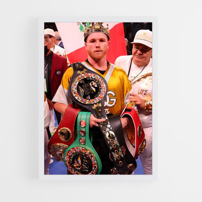 ap-canelo alvarez-7 cadre Blanc