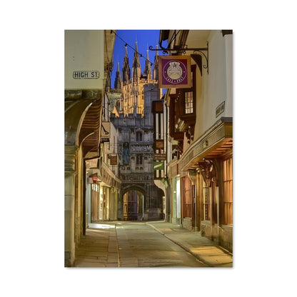 Poster Rue de Canterbury