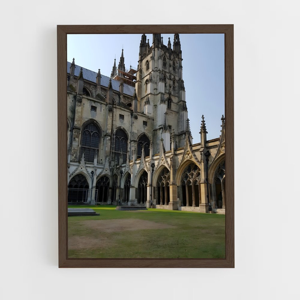 ap-canterbury cathedral-1 cadre Bois foncé