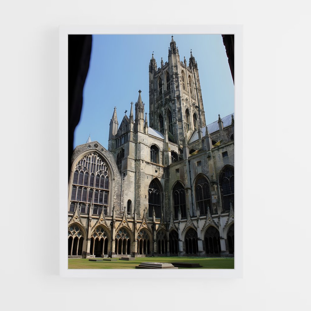 ap-canterbury cathedral-3 cadre Blanc