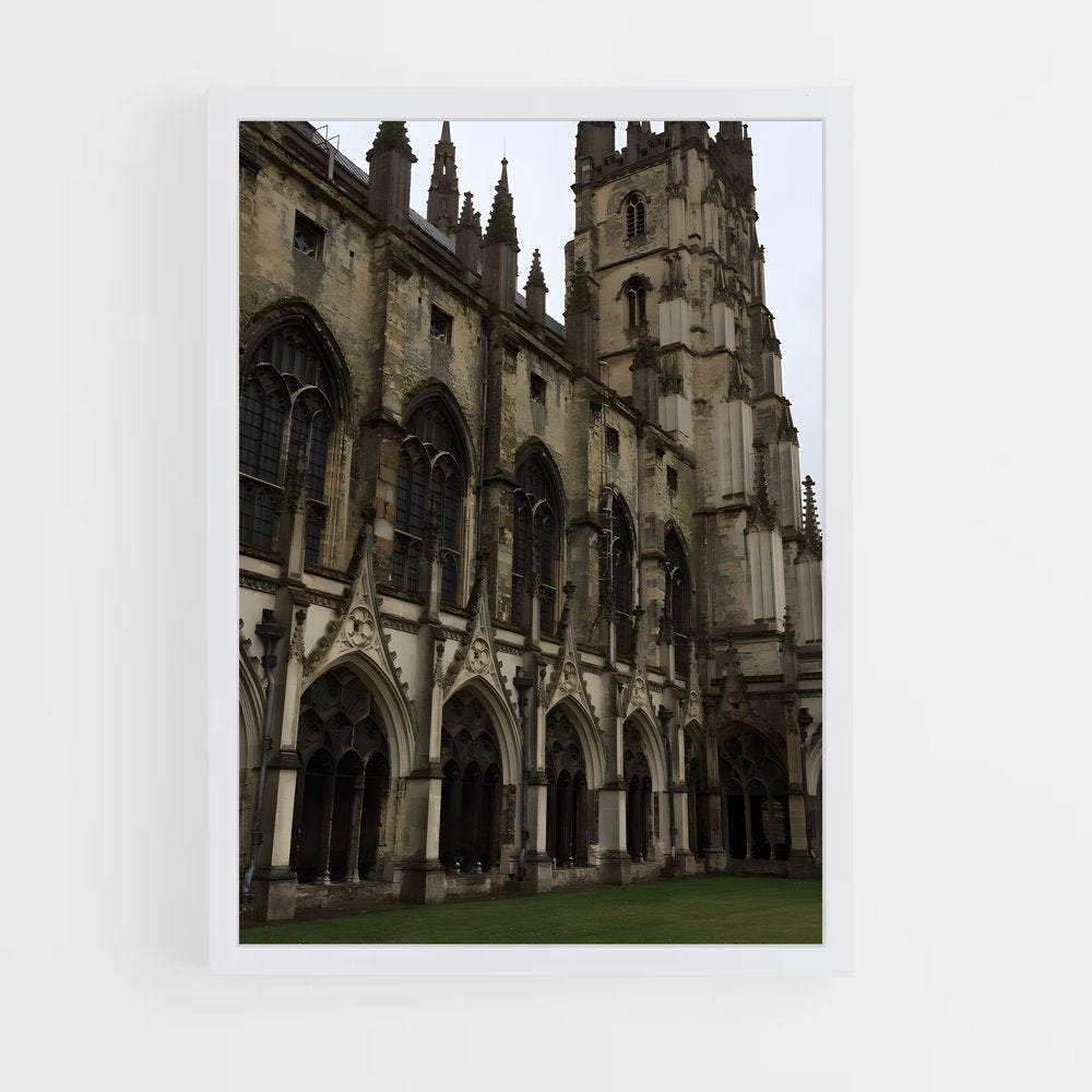 ap-canterbury cathedral-5 cadre Blanc