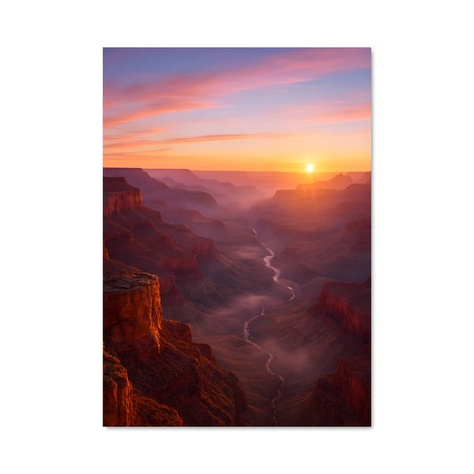 Poster Rivière des Canyons