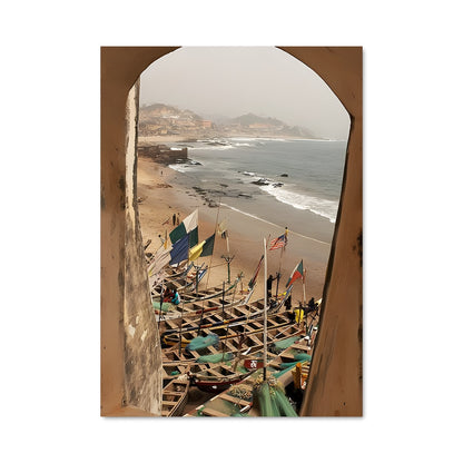 Poster Vue sur la Côte