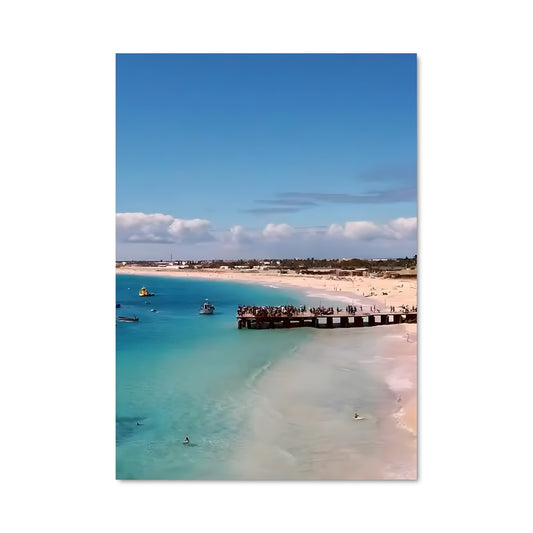 Poster Plage de Cap-Vert