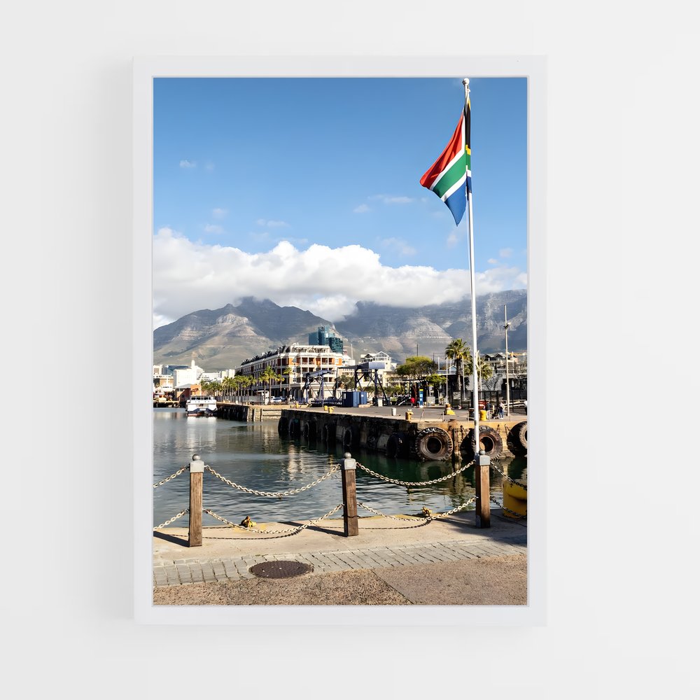 ap-cape town-4 cadre Blanc