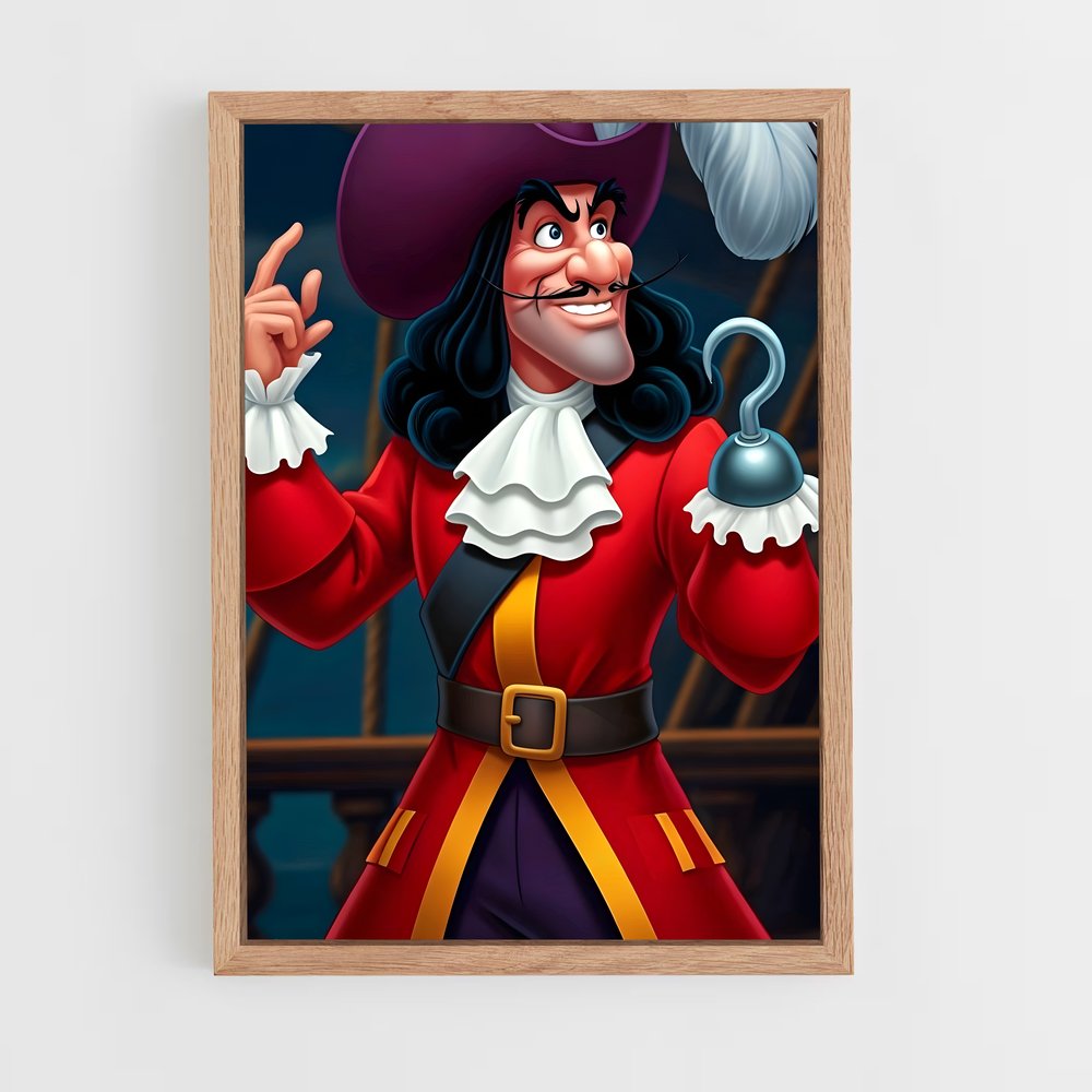 ap-captain hook-6 cadre Bois clair