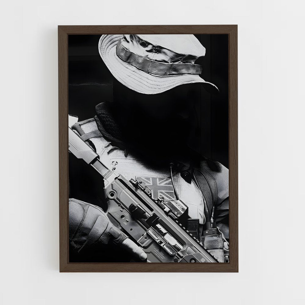 ap-captain price-3 cadre Bois foncé