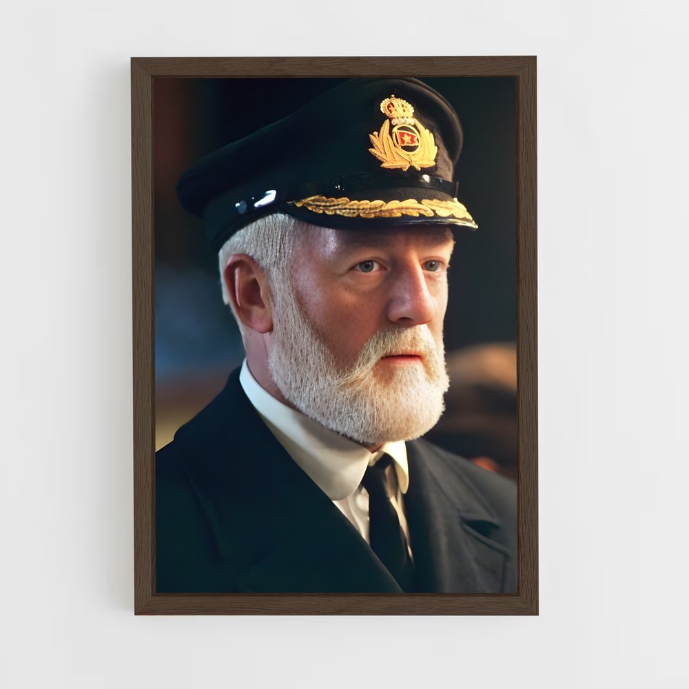 ap-captain smith-1 cadre Bois foncé