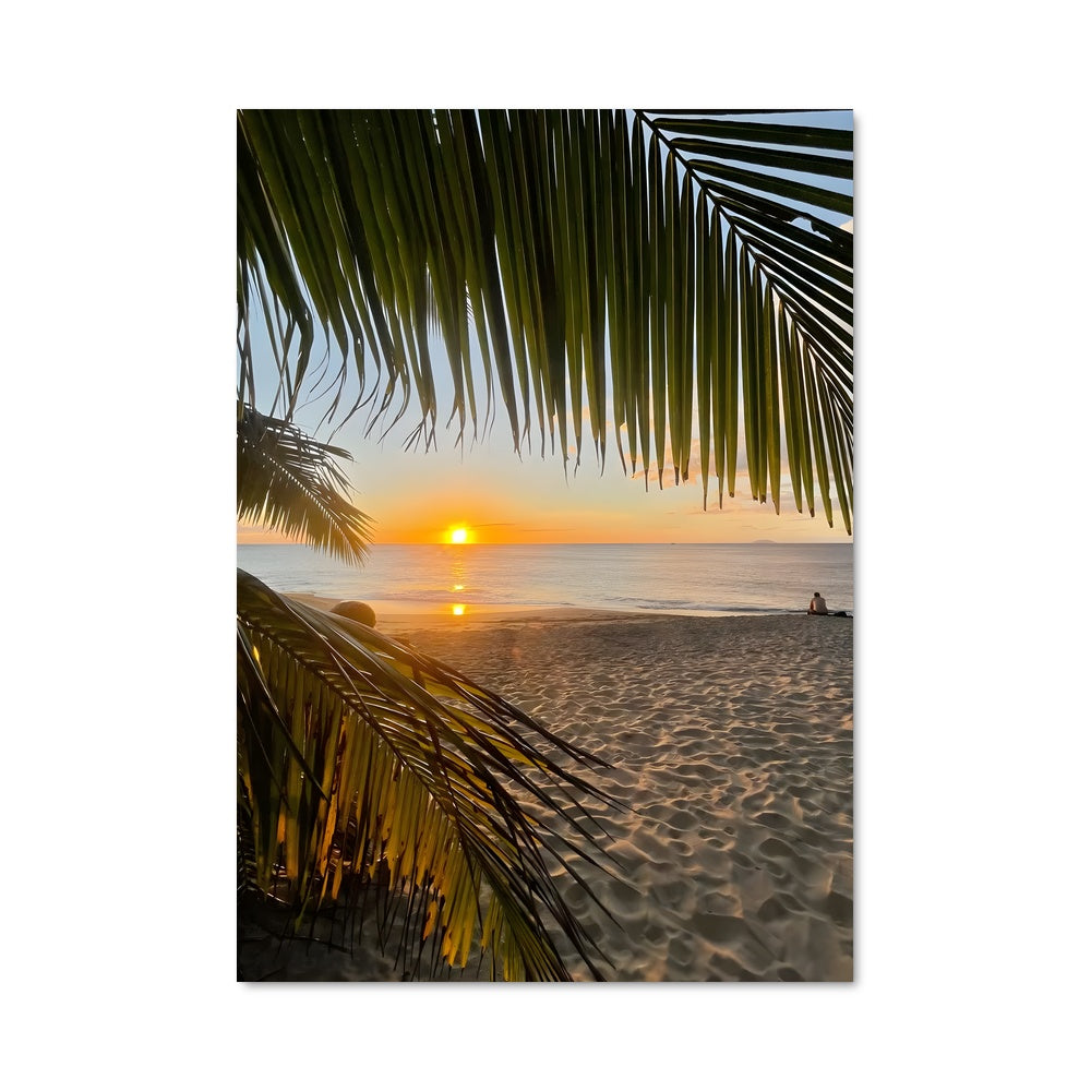 Poster Caribbean beach 94403