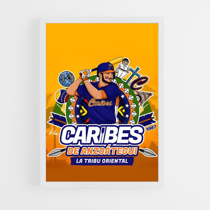 ap-caribes de anzoategui-1 cadre Blanc