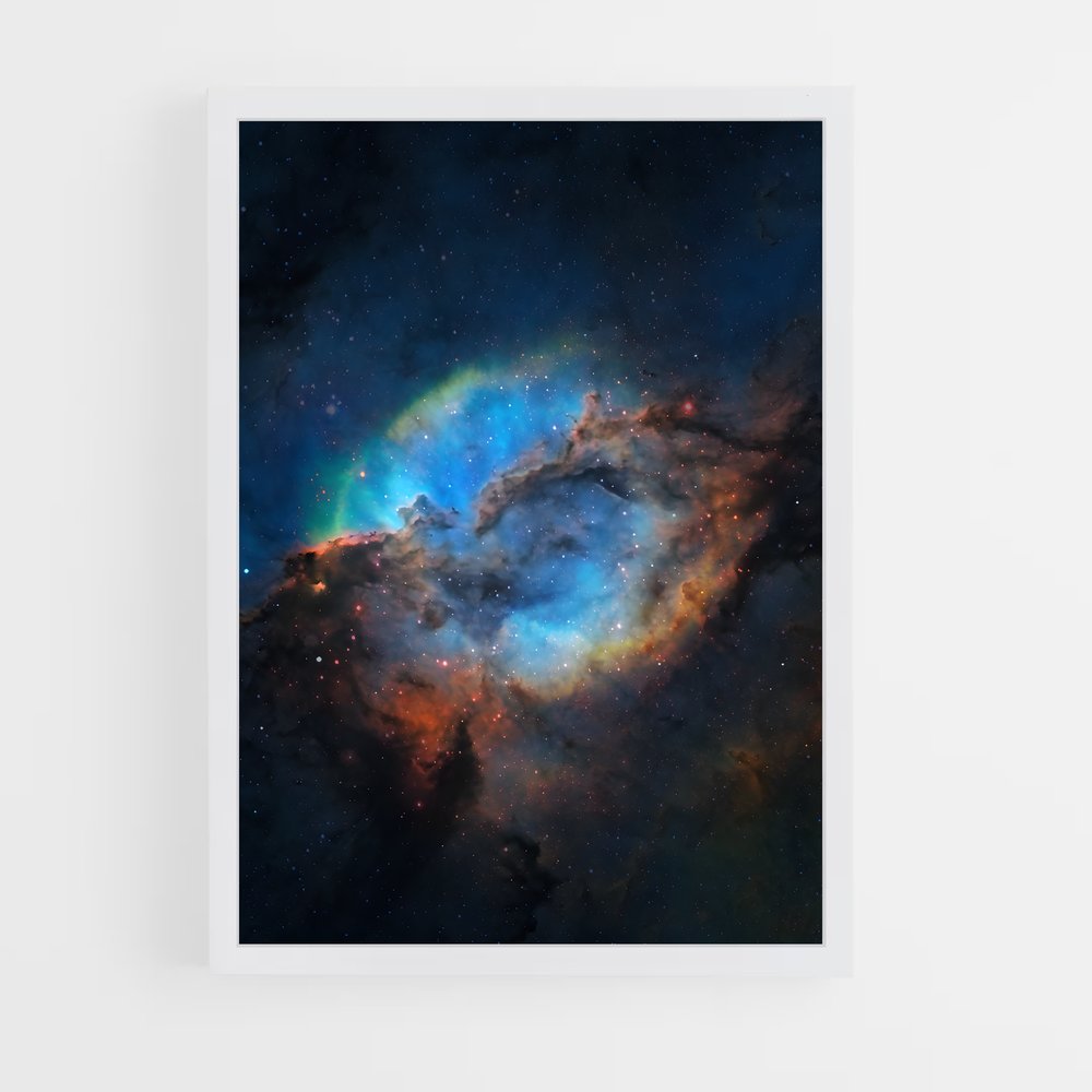 ap-carina nebula-7 cadre Blanc