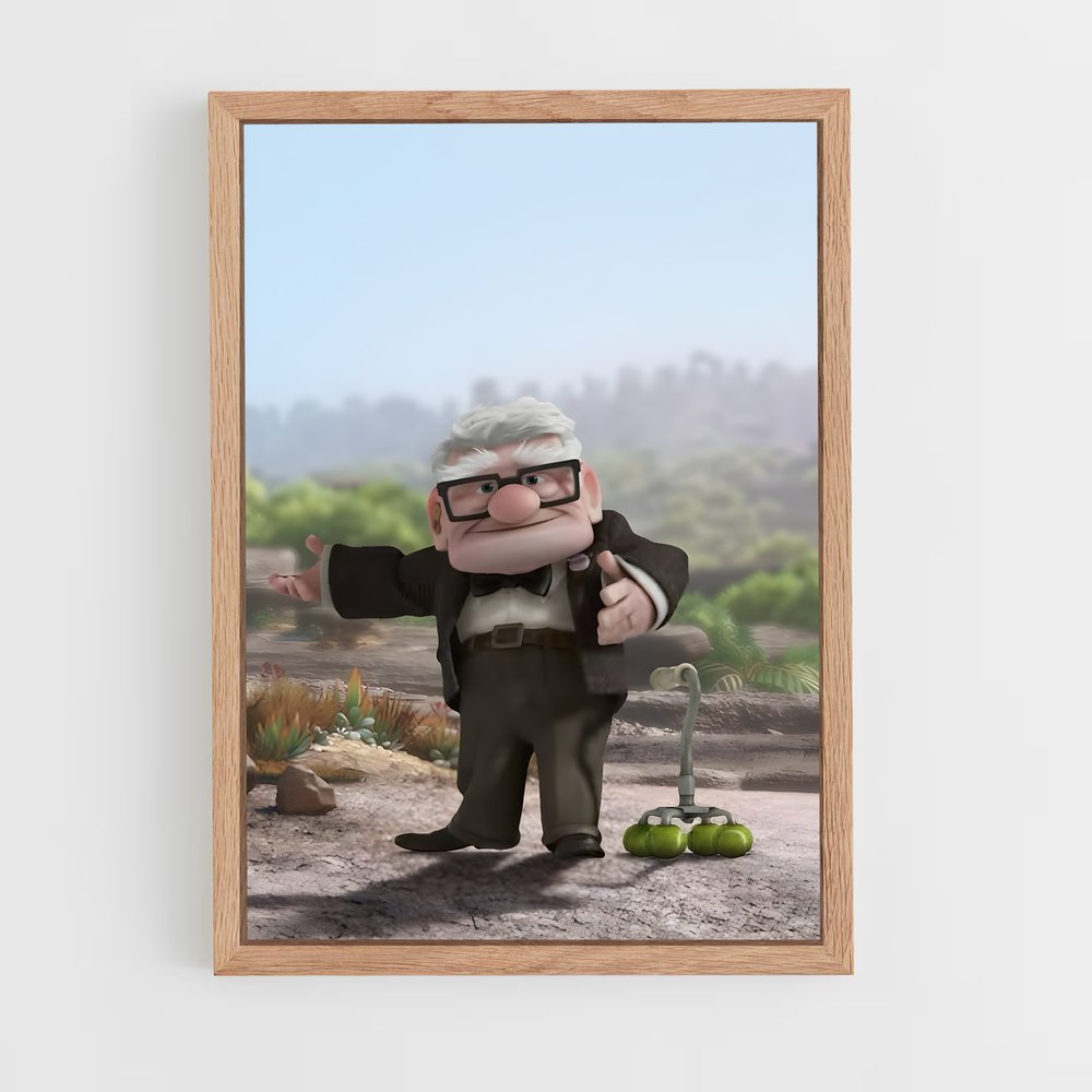 ap-carl fredricksen-1 cadre Bois clair